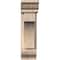 Ekena Millwork Westlake Traditional Smooth Bracket w/ Offset Brace, Douglas Fir, 5 1/2"W x 16"D x 20"H BKT0604X16X20WTL01SDF - alternate 3